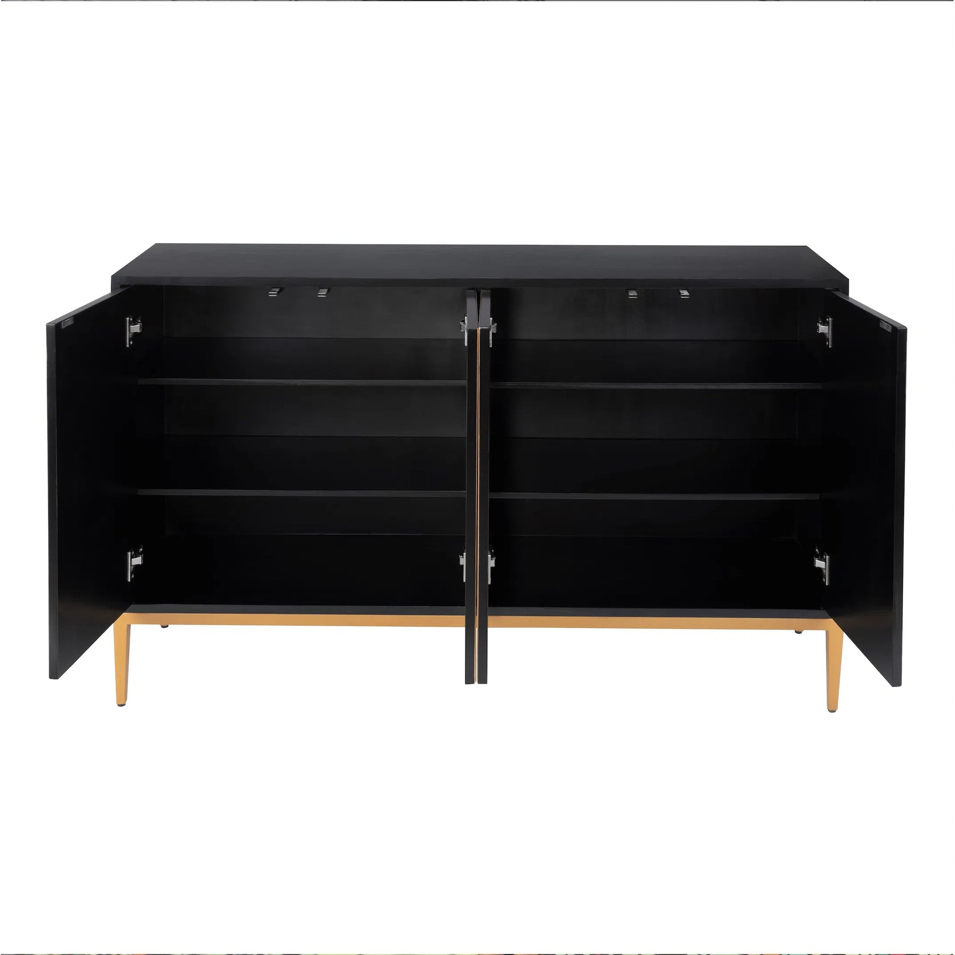 Solani Sideboard by Pasargad Home in multi, black. Made from unique in a unique style.