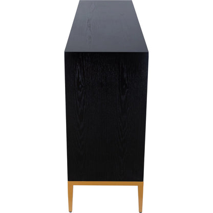 Solani Sideboard by Pasargad Home in multi, black. Made from unique in a unique style.