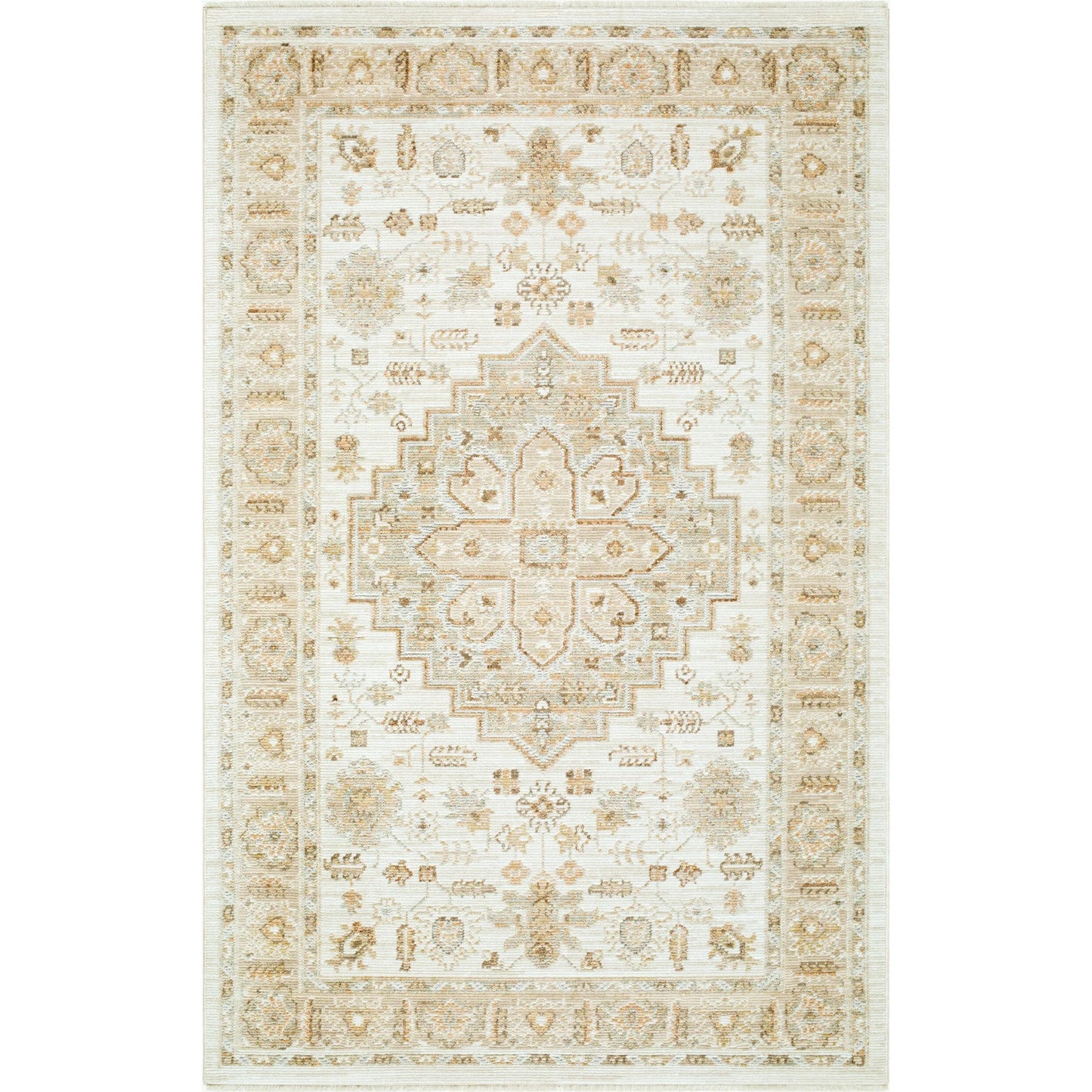 000 SI-2631517,SI-2631518,SI-2631519,SI-2631520,SI-2631521 | Primary Silo | Pierre Loti PPL-2303 Rug by Livabliss in off-white, light beige, dark brown, light gray, brown, wheat. Made from polyester in a unique style.