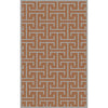 Brown, Medium Gray, Mustard / 2' x 3'