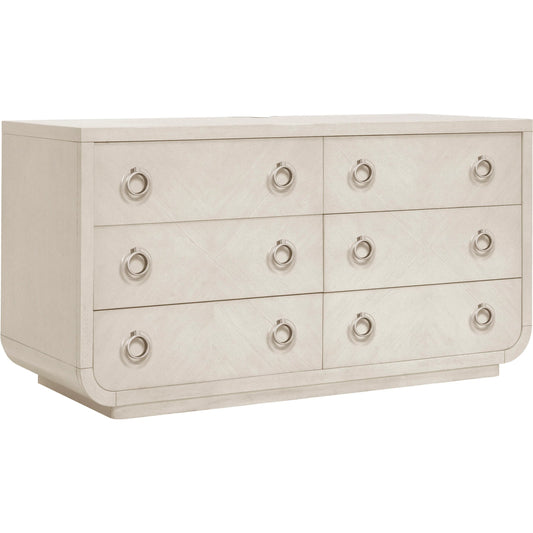 001 SI-2238788 | Primary Silo | Brighton 6-Drawer Dresser by Pulaski Furniture in north star. Made from ash wood veneers in a unique style.