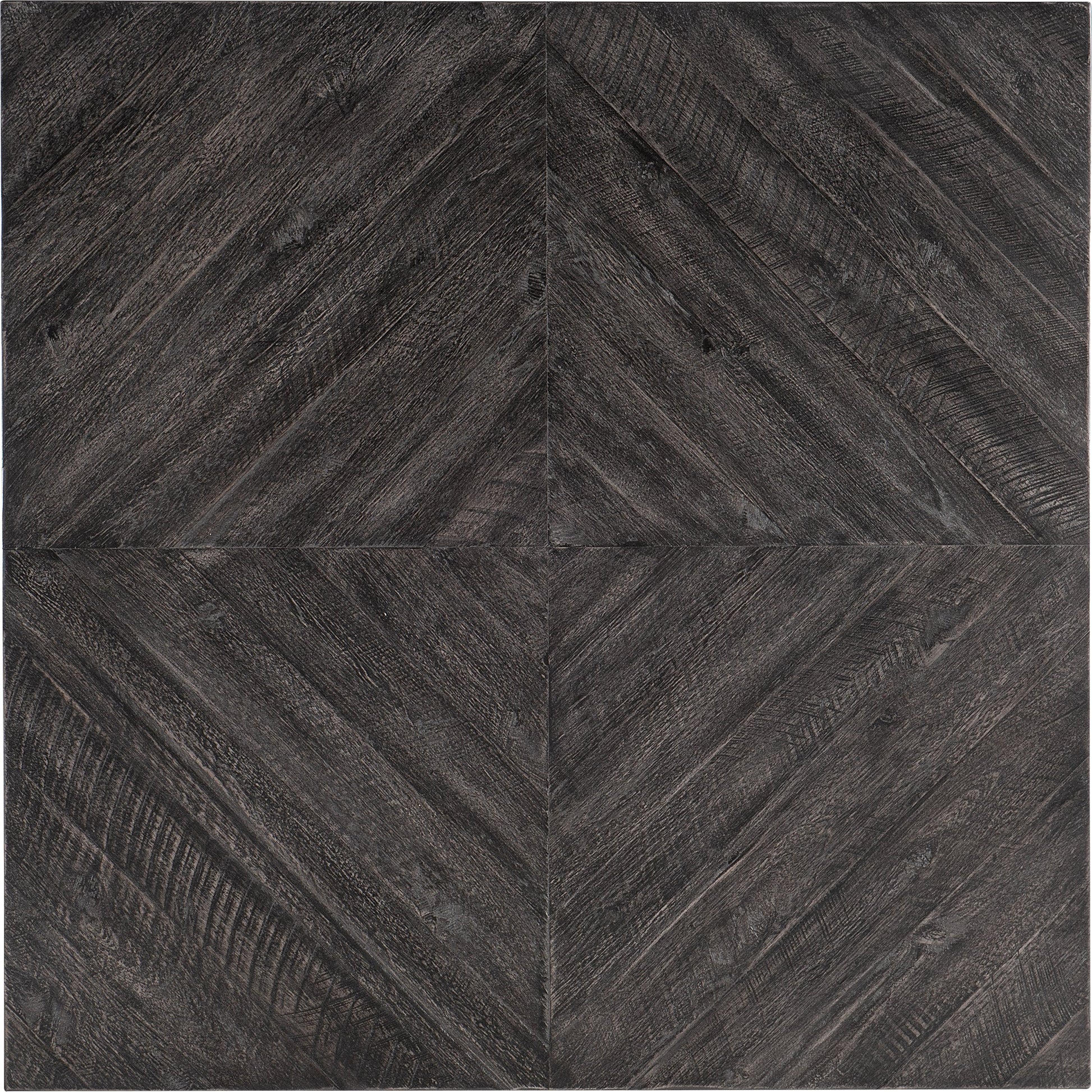 St. Armand Square Cocktail Table by Hooker Furniture. Made from acacia solids with round metal tube, metal sheet in a modern style.