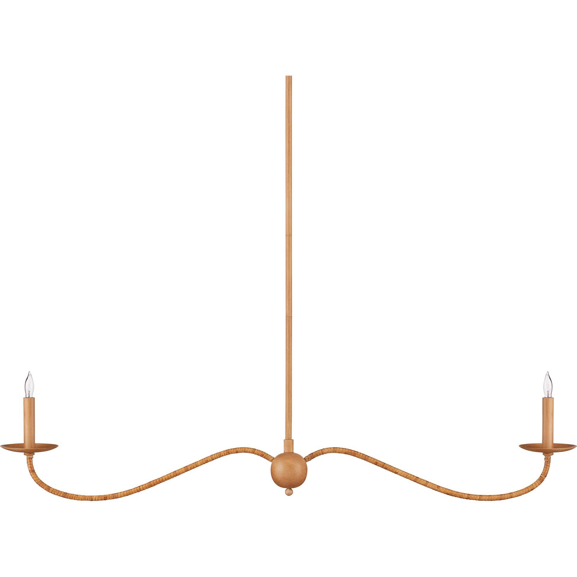 Saxon Linear Chandelier by Currey and Company. Made from unique in a modern style.