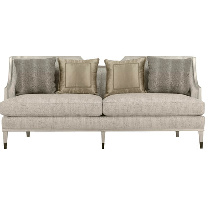 Harper Bezel Sofa by A.R.T. Furniture in pearl and bezel. Made from fabric in a transitional style.