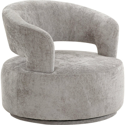 Piagia Swivel Chair by Pasargad Home. Made from polyester in a modern style.