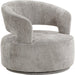 Piagia Swivel Chair by Pasargad Home. Made from polyester in a modern style.