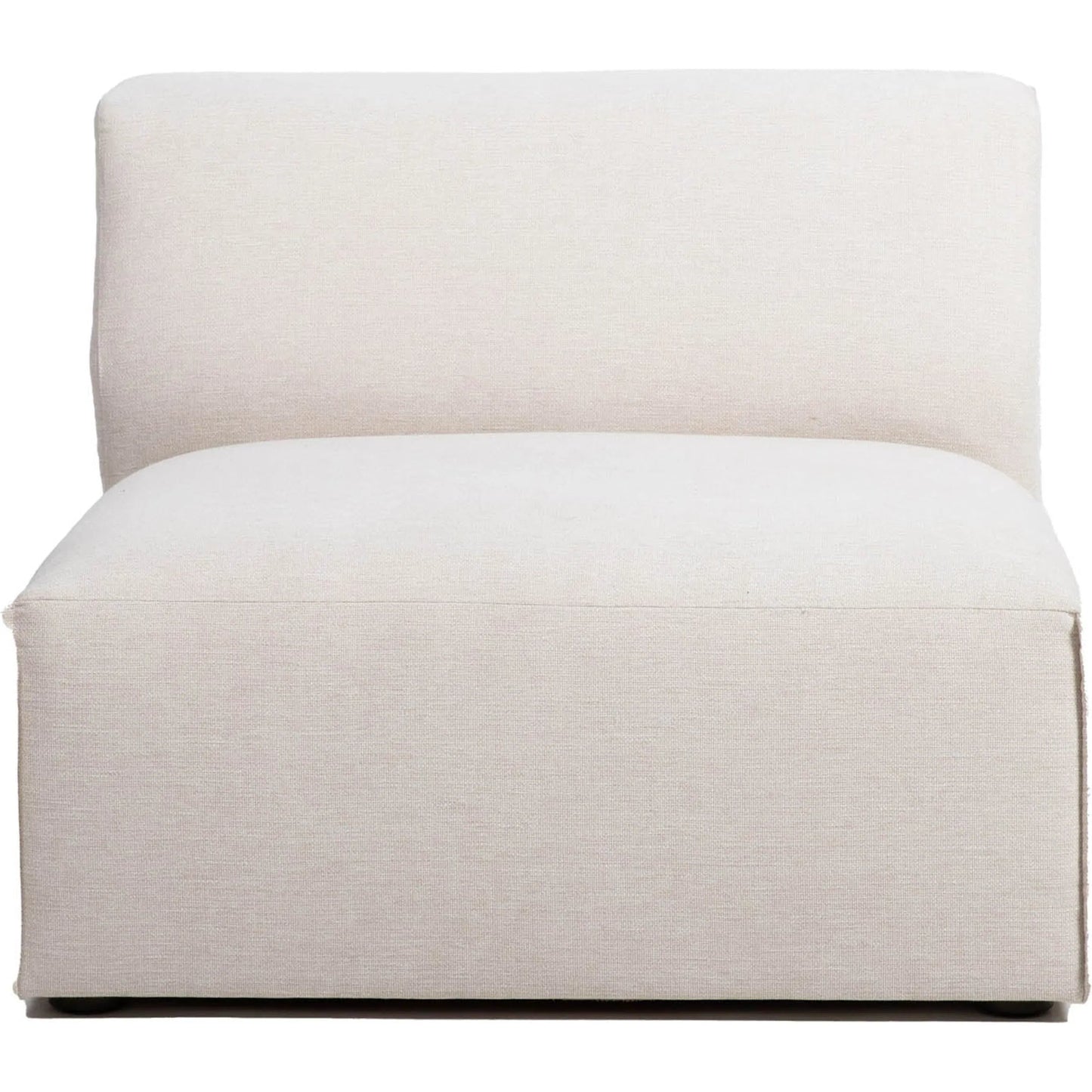 001 SI-2325192 | Primary Silo | Premium Modular by LH Imports in pebble chenille weave and black. Made from 100% performance polyester, rubberwood, plywood, pu foam, steel in a transitional style.