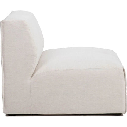 Premium Modular by LH Imports in pebble chenille weave and black. Made from 100% performance polyester, rubberwood, plywood, pu foam, steel in a transitional style.