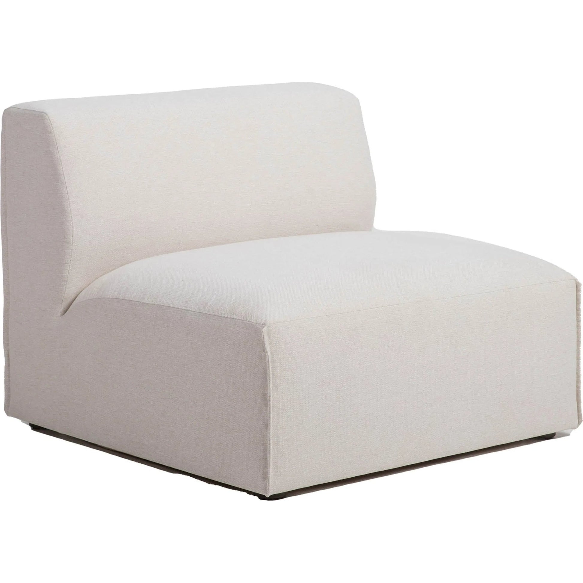 Premium Modular by LH Imports in pebble chenille weave and black. Made from 100% performance polyester, rubberwood, plywood, pu foam, steel in a transitional style.