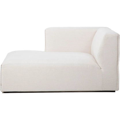 Premium Modular by LH Imports in pebble chenille weave and black. Made from 100% performance polyester, rubberwood, plywood, pu foam, steel in a transitional style.