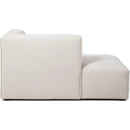 Premium Modular by LH Imports in pebble chenille weave and black. Made from 100% performance polyester, rubberwood, plywood, pu foam, steel in a transitional style.