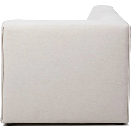 Premium Modular by LH Imports in pebble chenille weave and black. Made from 100% performance polyester, rubberwood, plywood, pu foam, steel in a transitional style.