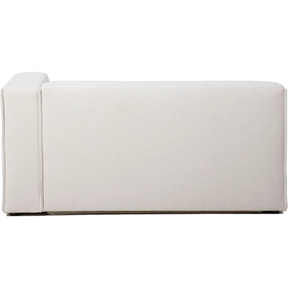 Premium Modular by LH Imports in pebble chenille weave and black. Made from 100% performance polyester, rubberwood, plywood, pu foam, steel in a transitional style.