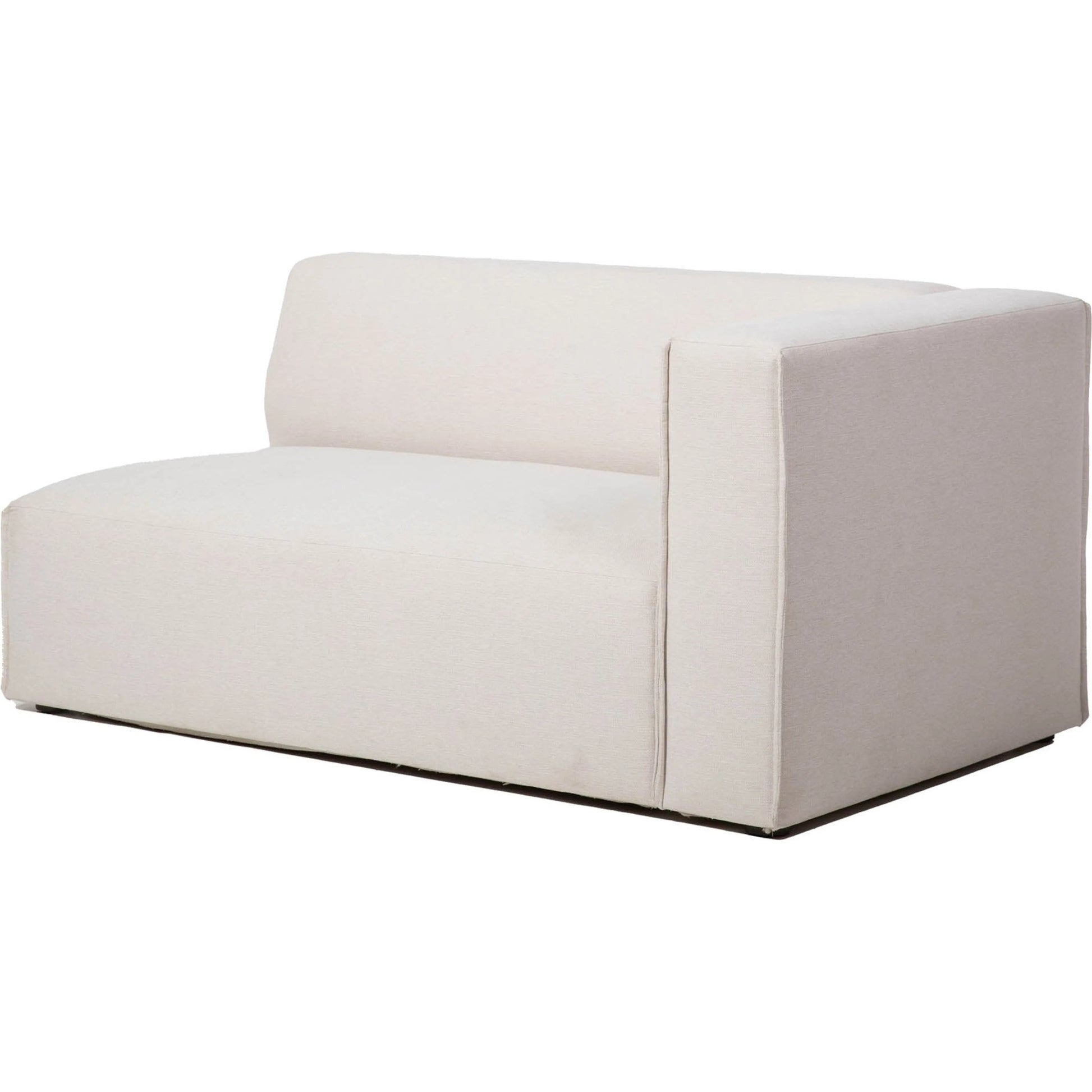 Premium Modular by LH Imports in pebble chenille weave and black. Made from 100% performance polyester, rubberwood, plywood, pu foam, steel in a transitional style.