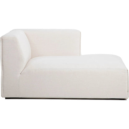 Premium Modular by LH Imports in pebble chenille weave and black. Made from 100% performance polyester, rubberwood, plywood, pu foam, steel in a transitional style.