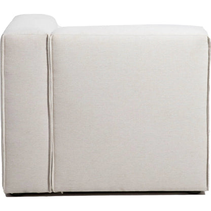 Premium Modular by LH Imports in pebble chenille weave and black. Made from 100% performance polyester, rubberwood, plywood, pu foam, steel in a transitional style.