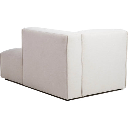 Premium Modular by LH Imports in pebble chenille weave and black. Made from 100% performance polyester, rubberwood, plywood, pu foam, steel in a transitional style.