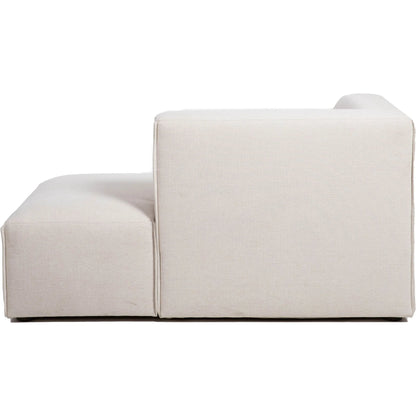 Premium Modular by LH Imports in pebble chenille weave and black. Made from 100% performance polyester, rubberwood, plywood, pu foam, steel in a transitional style.