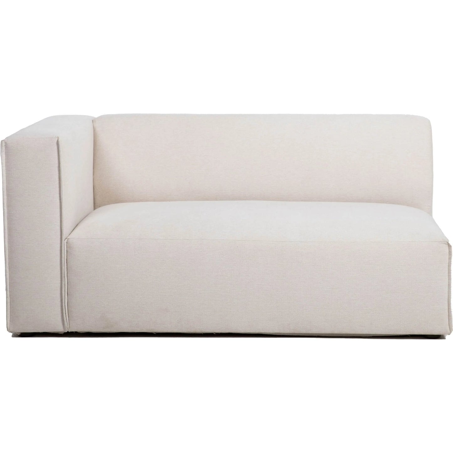 003 SI-2325194 | Primary Silo | Premium Modular by LH Imports in pebble chenille weave and black. Made from 100% performance polyester, rubberwood, plywood, pu foam, steel in a transitional style.