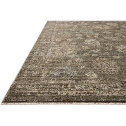 Priscilla PRL-02 Rug by Loloi in olive, sand. Made from 100% polyester in a unique style.