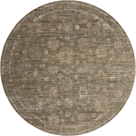 Priscilla PRL-02 Rug by Loloi in olive, sand. Made from 100% polyester in a unique style.