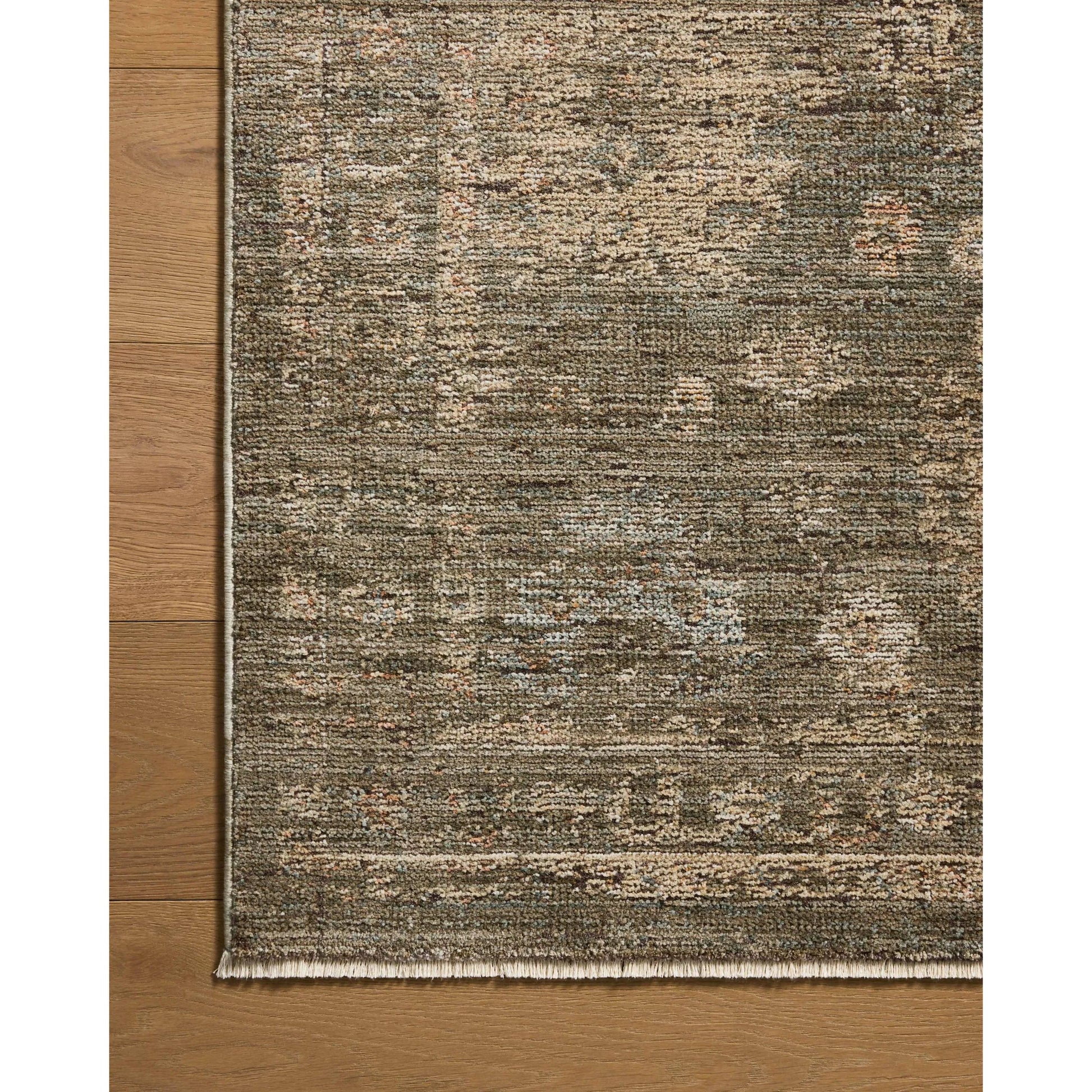 Priscilla PRL-02 Rug by Loloi in olive, sand. Made from 100% polyester in a unique style.