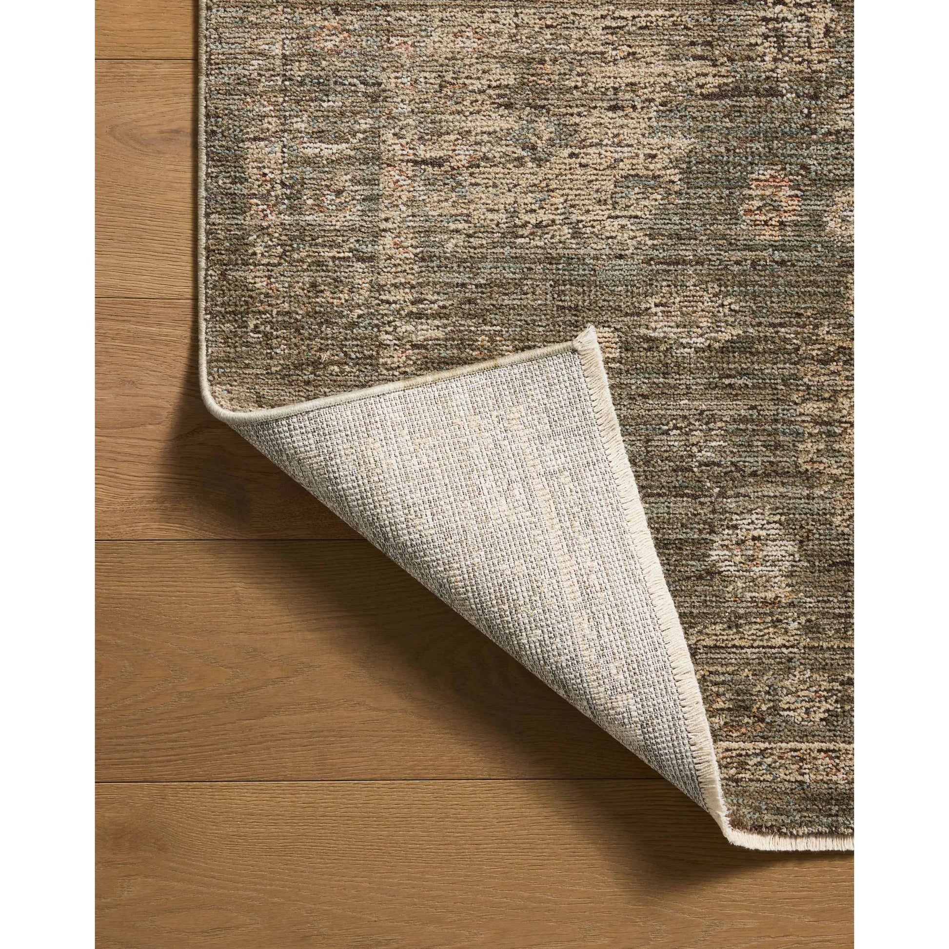 Priscilla PRL-02 Rug by Loloi in olive, sand. Made from 100% polyester in a unique style.