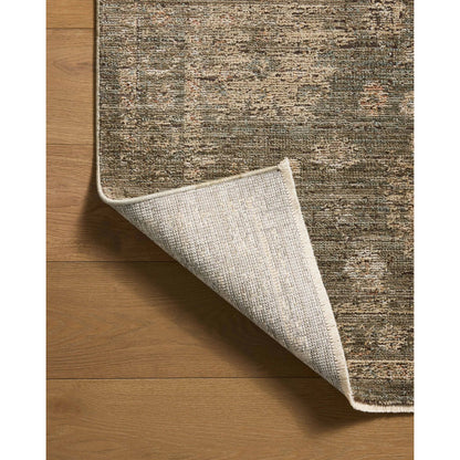 Priscilla PRL-02 Rug by Loloi in olive, sand. Made from 100% polyester in a unique style.