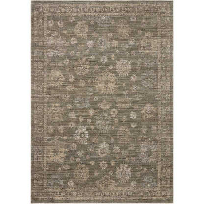 Priscilla PRL-02 Rug by Loloi in olive, sand. Made from 100% polyester in a unique style.
