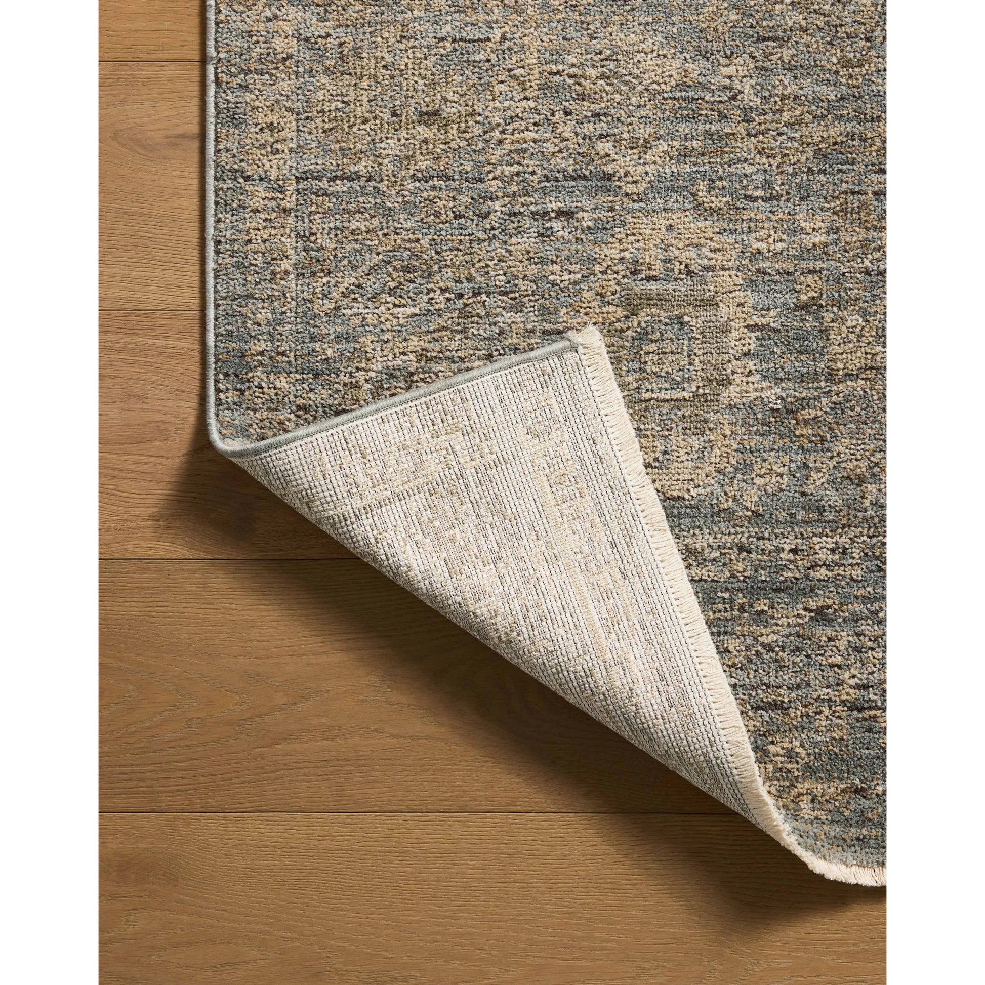 Priscilla PRL-03 Rug by Loloi in blue, sand. Made from 100% polyester in a unique style.