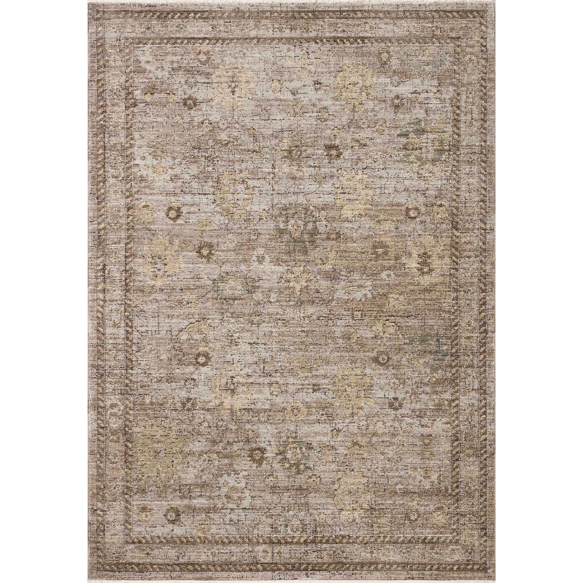 Priscilla PRL-05 Rug by Loloi in sand, earth. Made from 100% polyester in a unique style.