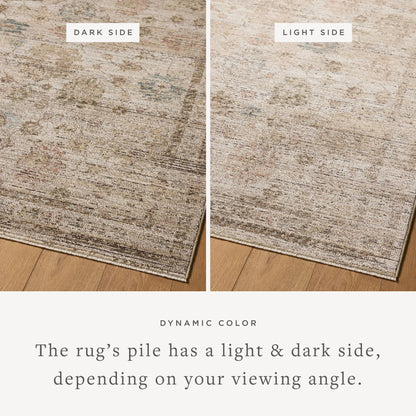 Priscilla PRL-06 Rug by Loloi in ivory, multi. Made from 100% polyester in a unique style.