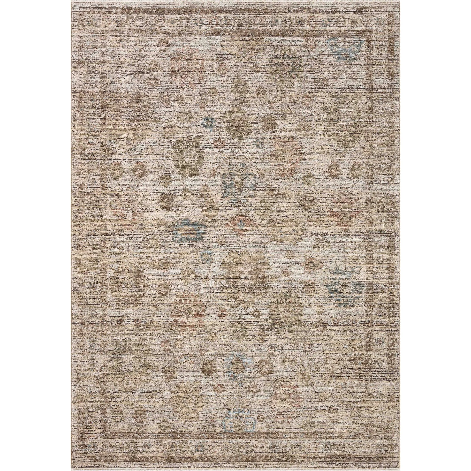 Priscilla PRL-06 Rug by Loloi in ivory, multi. Made from 100% polyester in a unique style.