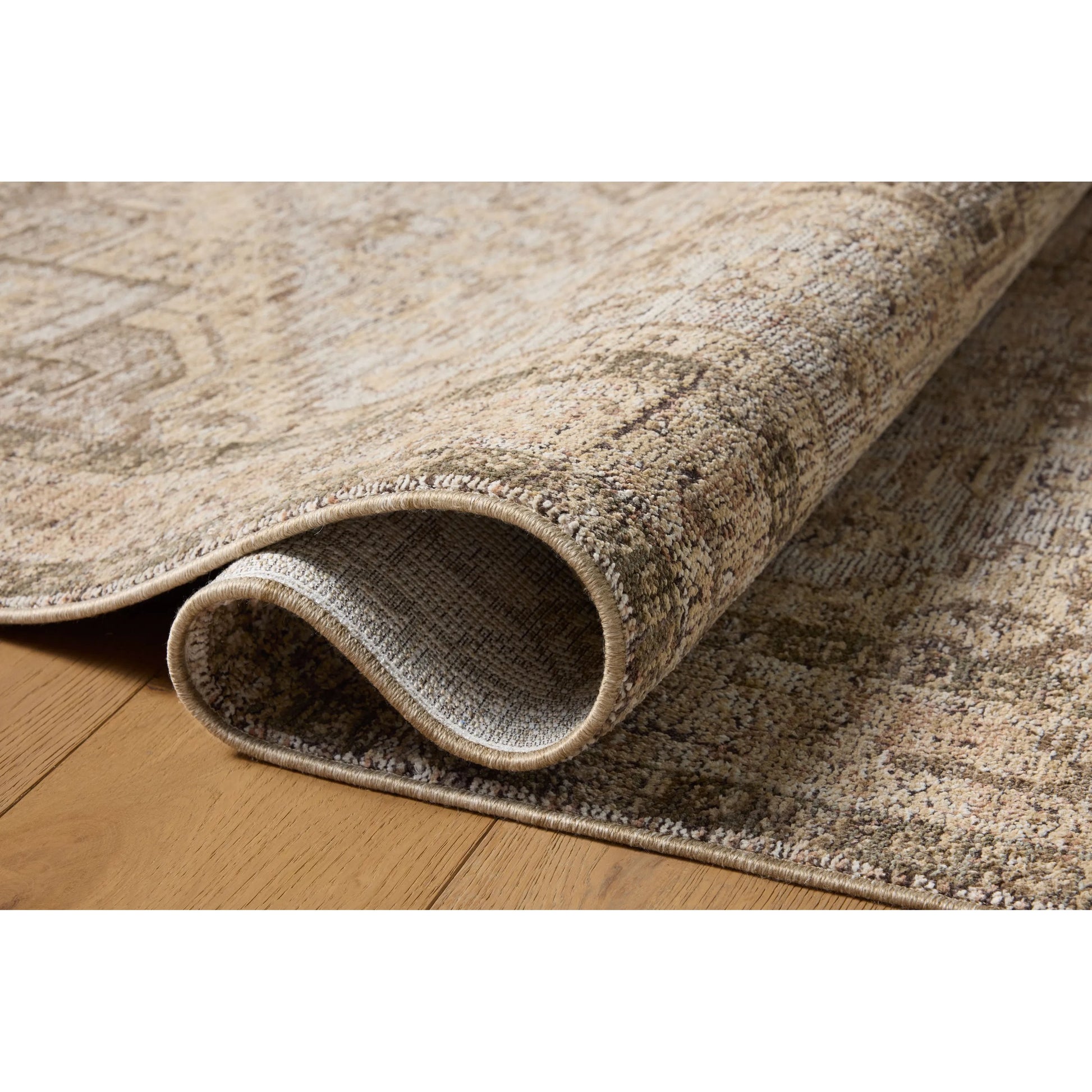 Priscilla PRL-07 Rug by Loloi in beige, earth. Made from 100% polyester in a unique style.