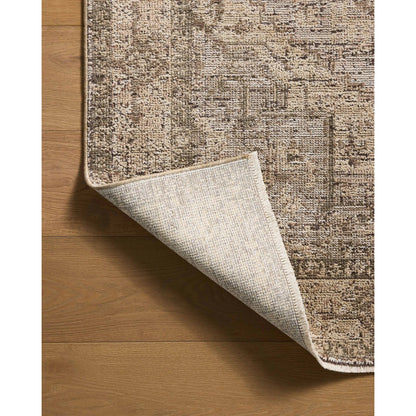 Priscilla PRL-07 Rug by Loloi in beige, earth. Made from 100% polyester in a unique style.