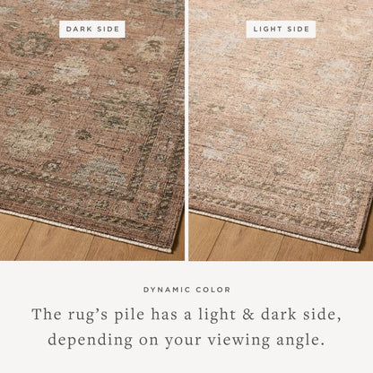 Priscilla PRL-08 Rug by Loloi in blush, multi. Made from 100% polyester in a unique style.