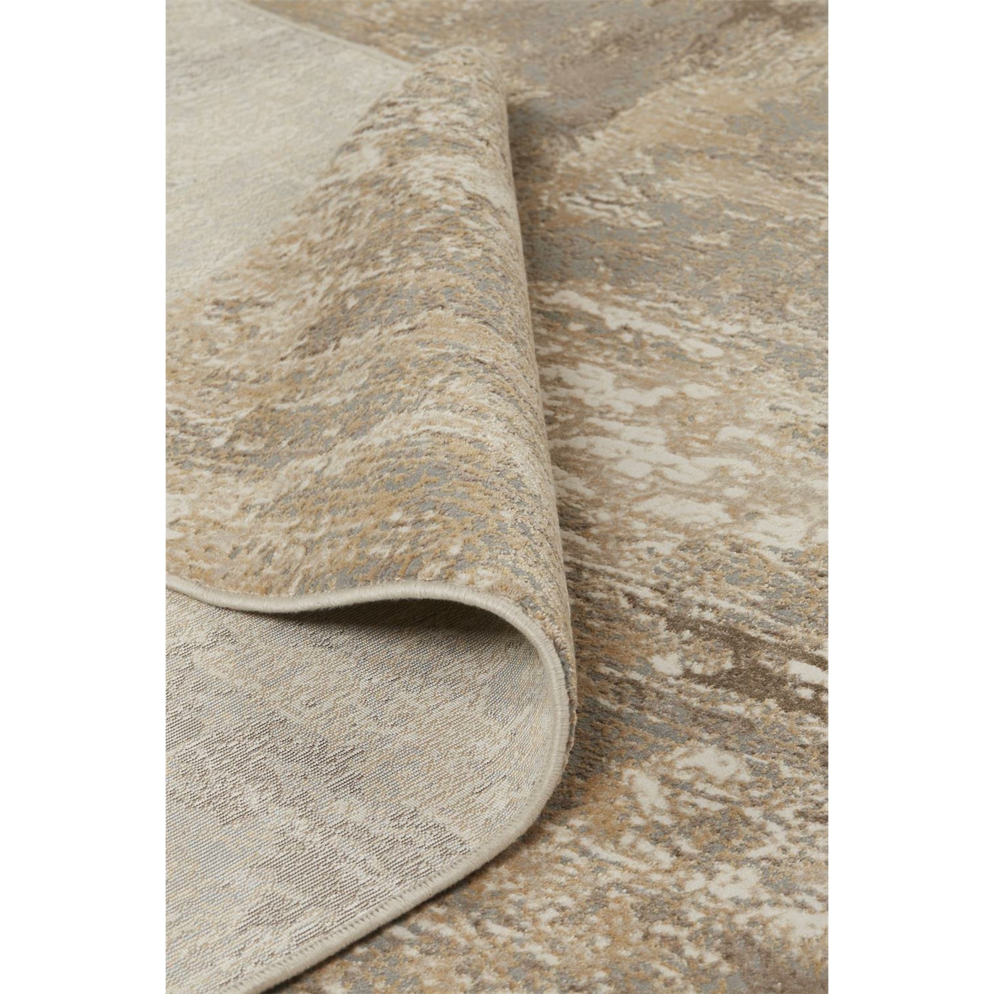 Parker Transitional Rug - 3701F by Feizy in tan, ivory, brown. Made from viscose, polyester in a unique style.