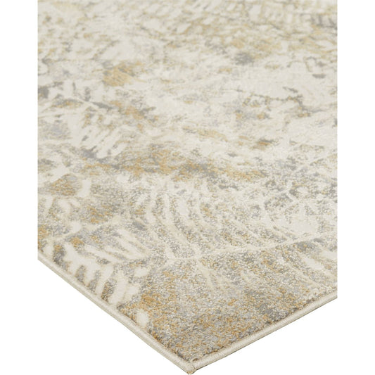 Parker Transitional Rug - 3702F by Feizy in ivory, tan, gray. Made from viscose, polyester in a unique style.