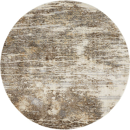 Parker Transitional Rug - 3705F by Feizy in tan, ivory, brown. Made from viscose, polyester in a unique style.