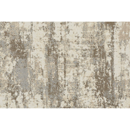 Parker Transitional Rug - 3719F by Feizy in ivory, brown. Made from viscose, polyester in a unique style.