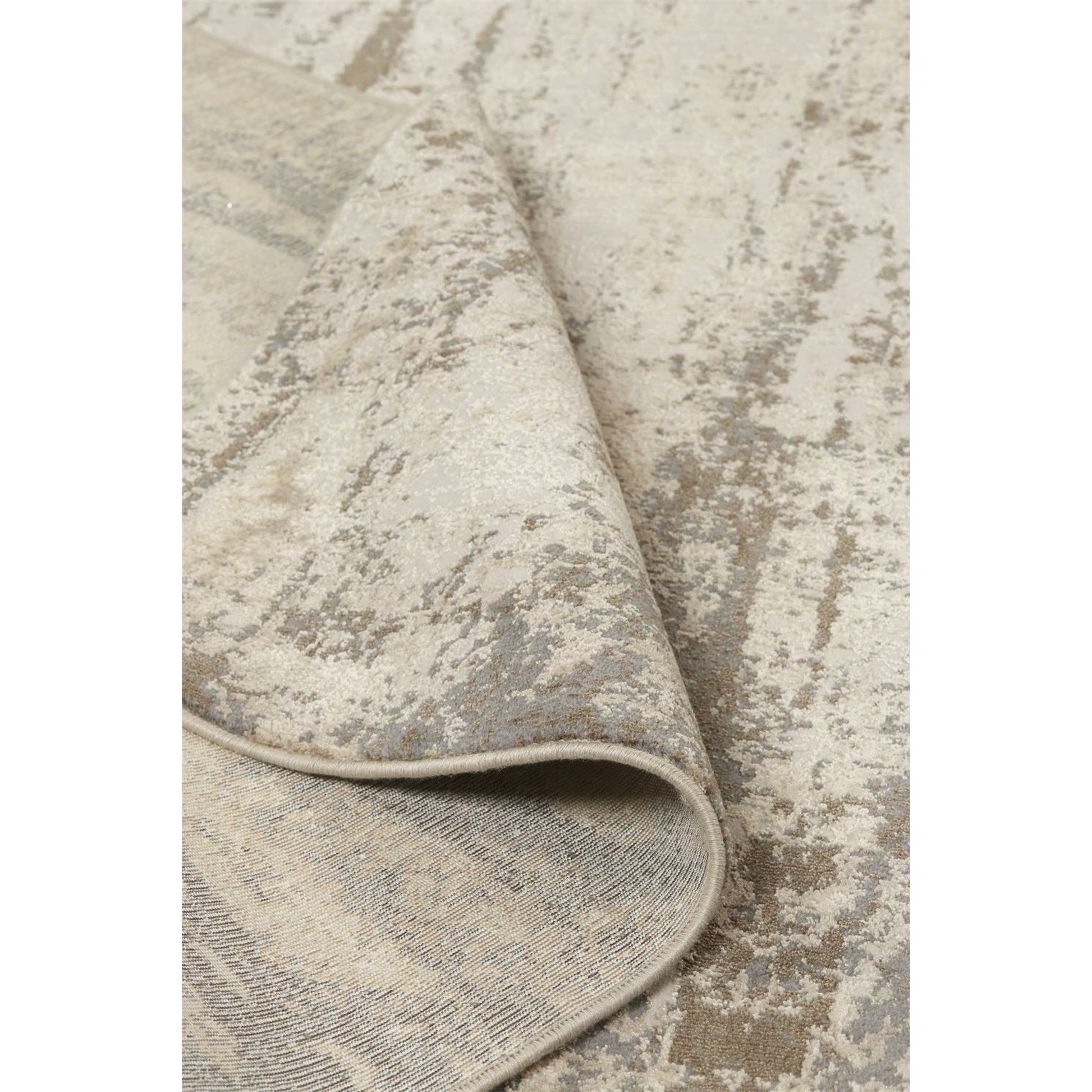 Parker Transitional Rug - 3719F by Feizy in ivory, brown. Made from viscose, polyester in a unique style.