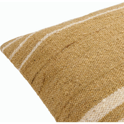 Patrick Accent Pillow - 533803 by Surya in light brown, beige. Made from wool, cotton in a modern style.