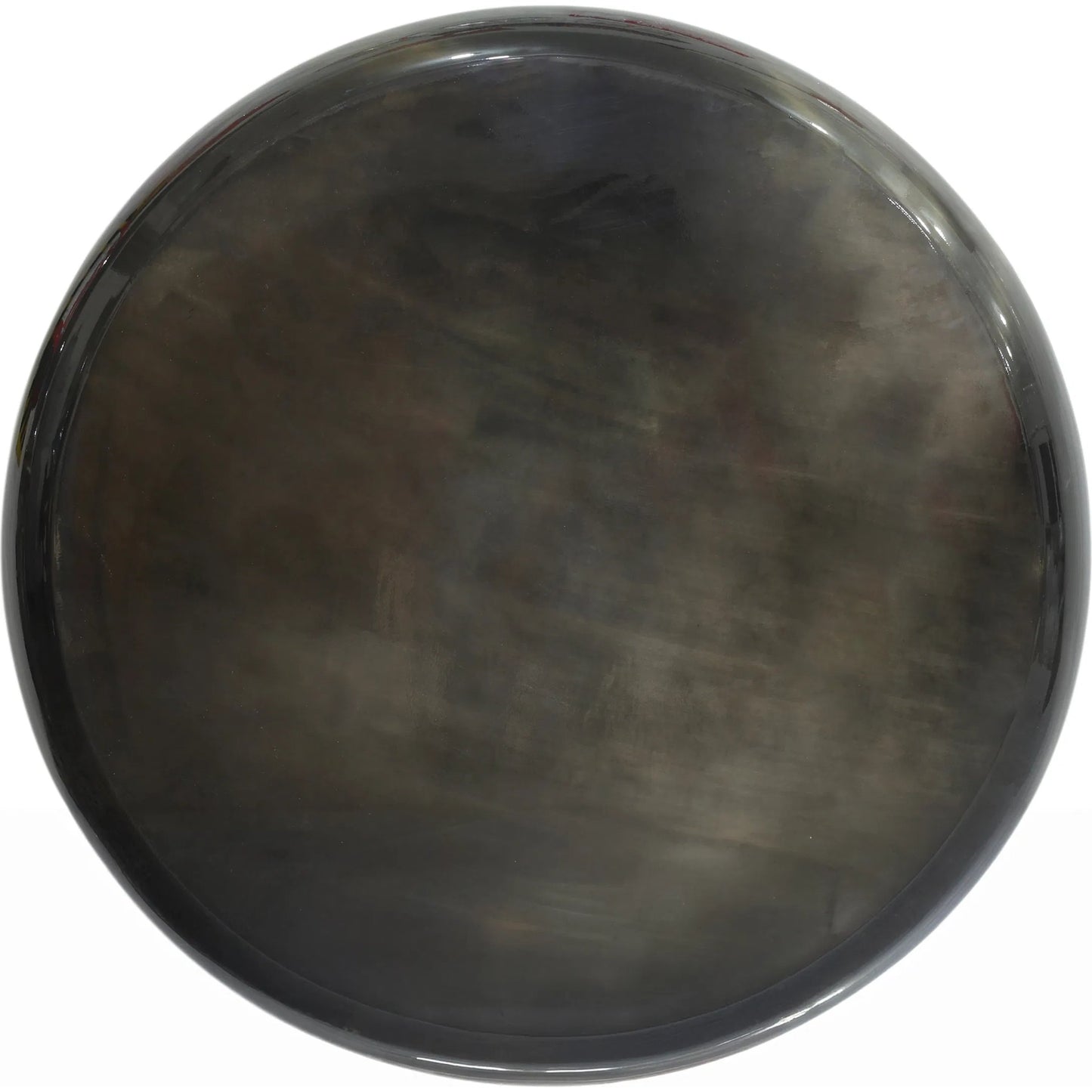 003 SI-2534683 | Additional Silo | Helios Handforged Drum Coffee Table - PRR-033BLK by Pasargad Home in black. Made from metal in a unique style.