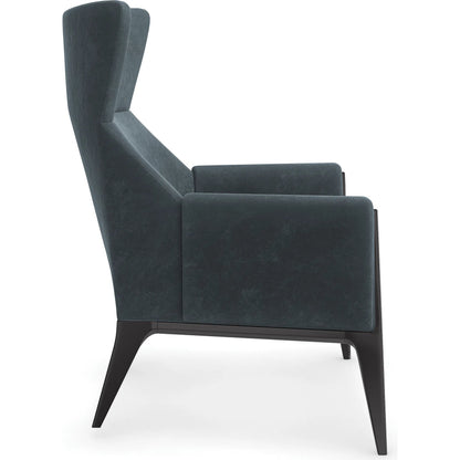 Boundless Chair by Caracole in satin ebony. Made from birch in a modern style.