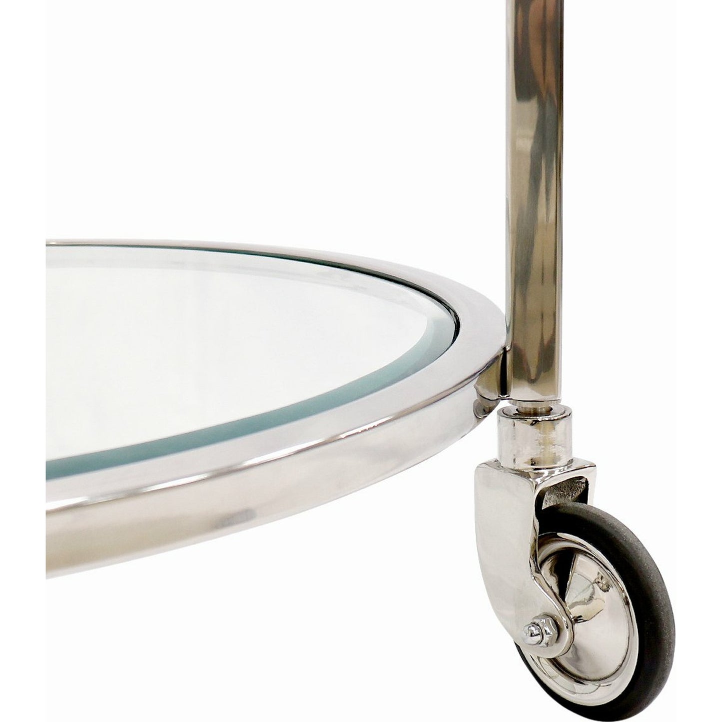 004 SI-1718088 | Additional Silo | Blake Serving Table by Pasargad Home in stainless steel. Made from lucite, steel in a transitional style.