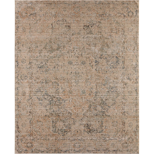 Patterned Silence PSE02 Rug by Jaipur Living in gray, blue. Made from 70% polypropylene 30% polyester in a unique style.