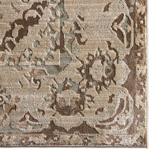 Patterned Silence PSE03 Rug by Jaipur Living in gray, multicolor. Made from 70% polypropylene 30% polyester in a unique style