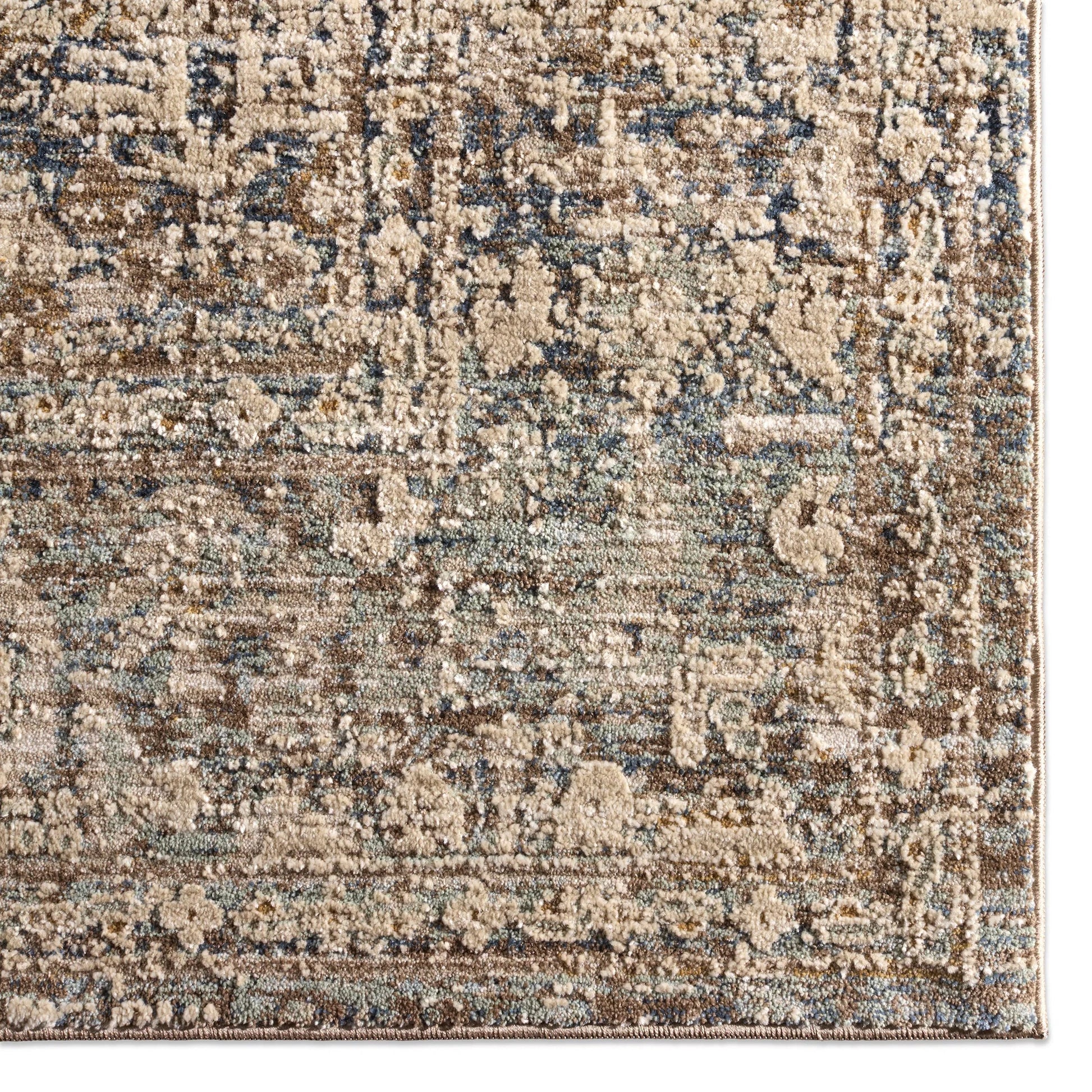 Patterned Silence PSE04 Rug by Jaipur Living in gray, multicolor. Made from 70% polypropylene 30% polyester in a unique style