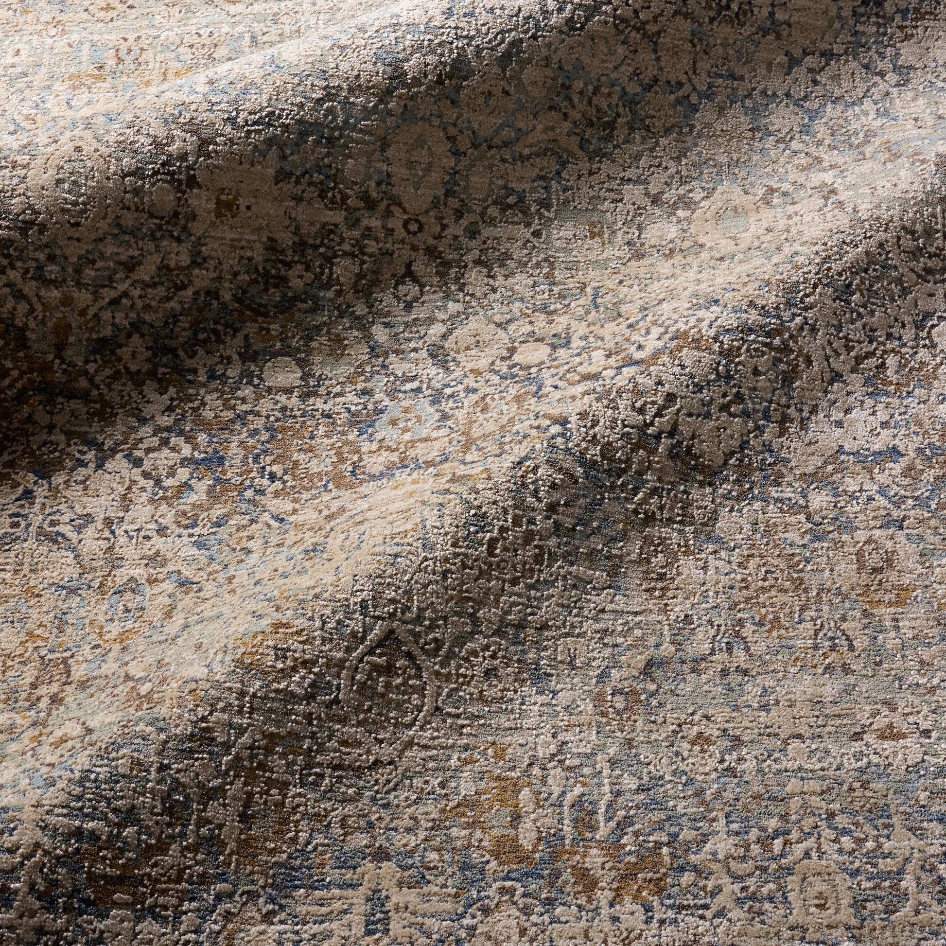 Patterned Silence PSE04 Rug by Jaipur Living in gray, multicolor. Made from 70% polypropylene 30% polyester in a unique style.