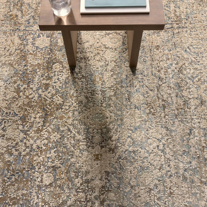Patterned Silence PSE04 Rug by Jaipur Living in gray, multicolor. Made from 70% polypropylene 30% polyester in a unique style.
